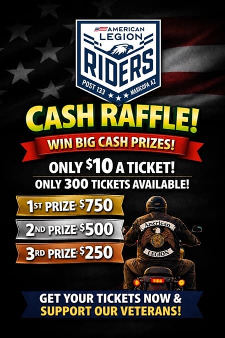 Support Veterans and Your Community – Enter Our 50/50 Raffle!